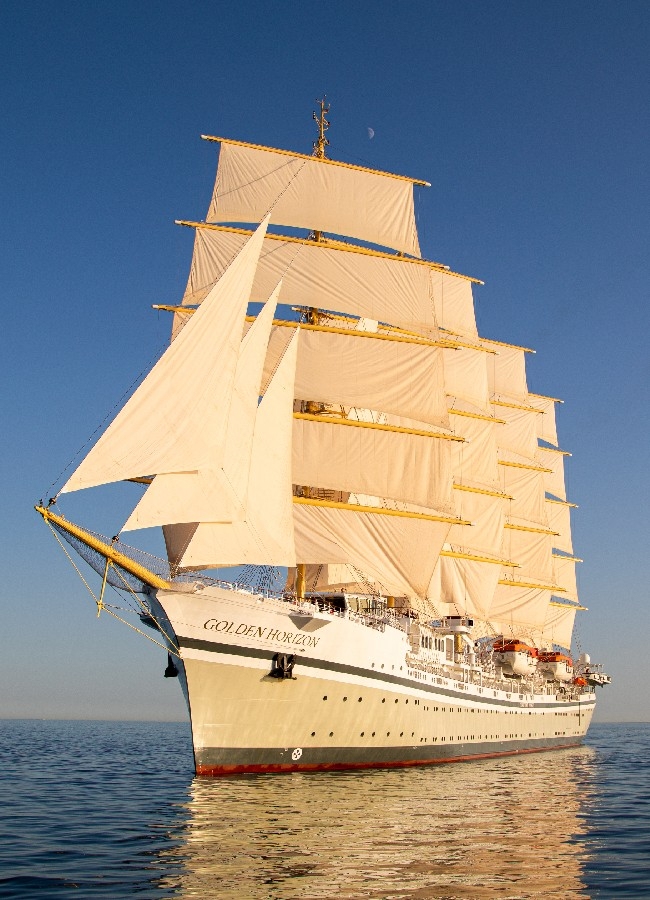 Presenting the world's largest full-rigged sailing ship.